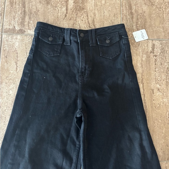 Free People We the Free Kelley High-rise Palazzo jeans - Picture 3 of 5